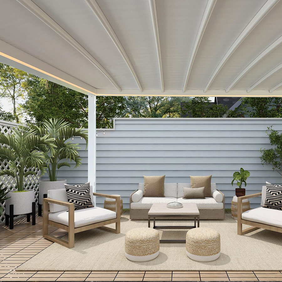 Pergola Butterfly - Pergola toile rétractable