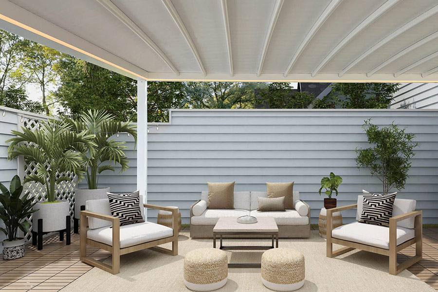Pergola Butterfly - Pergola toile rétractable